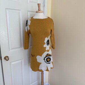 Anthropologie Tunic w/ Pockets / Mod Floral by Field & Flower